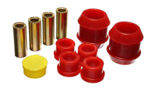 Toyota Celica Control Arm Bushing Set - Front - Energy Suspension - Performance Polyurethane - Red - `00-`05